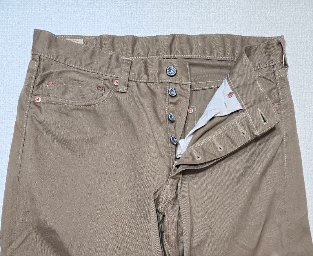 桃太郎ジーンズ 0302SP 出陣ライン モモタロウ 日本製 チノ W32