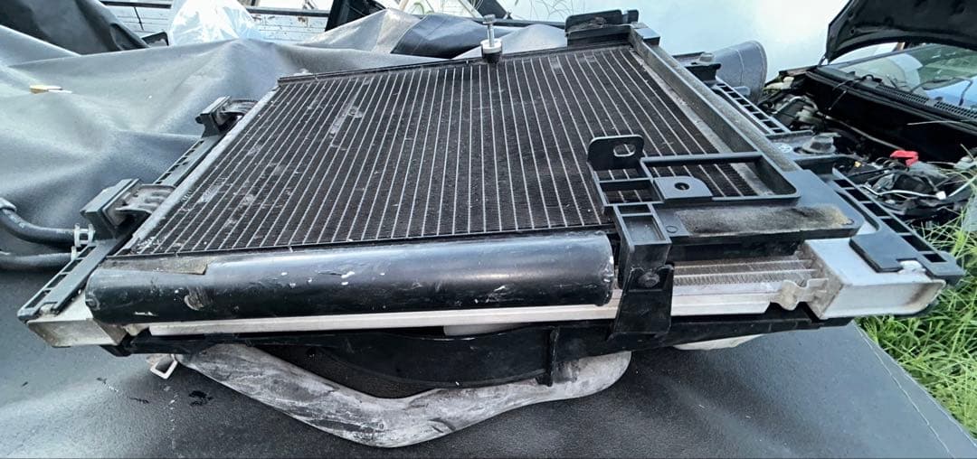 ダイハツ　ソニカRS L405S ラジエーター　エバポレーター　サブタンクセット