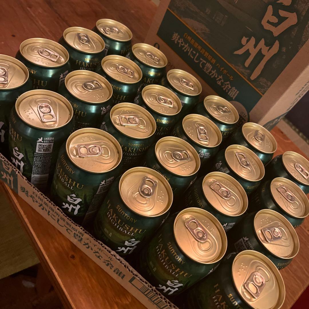 サントリー白州ハイボール (爽やかにして豊かな余韻) 350ml缶 24本セット