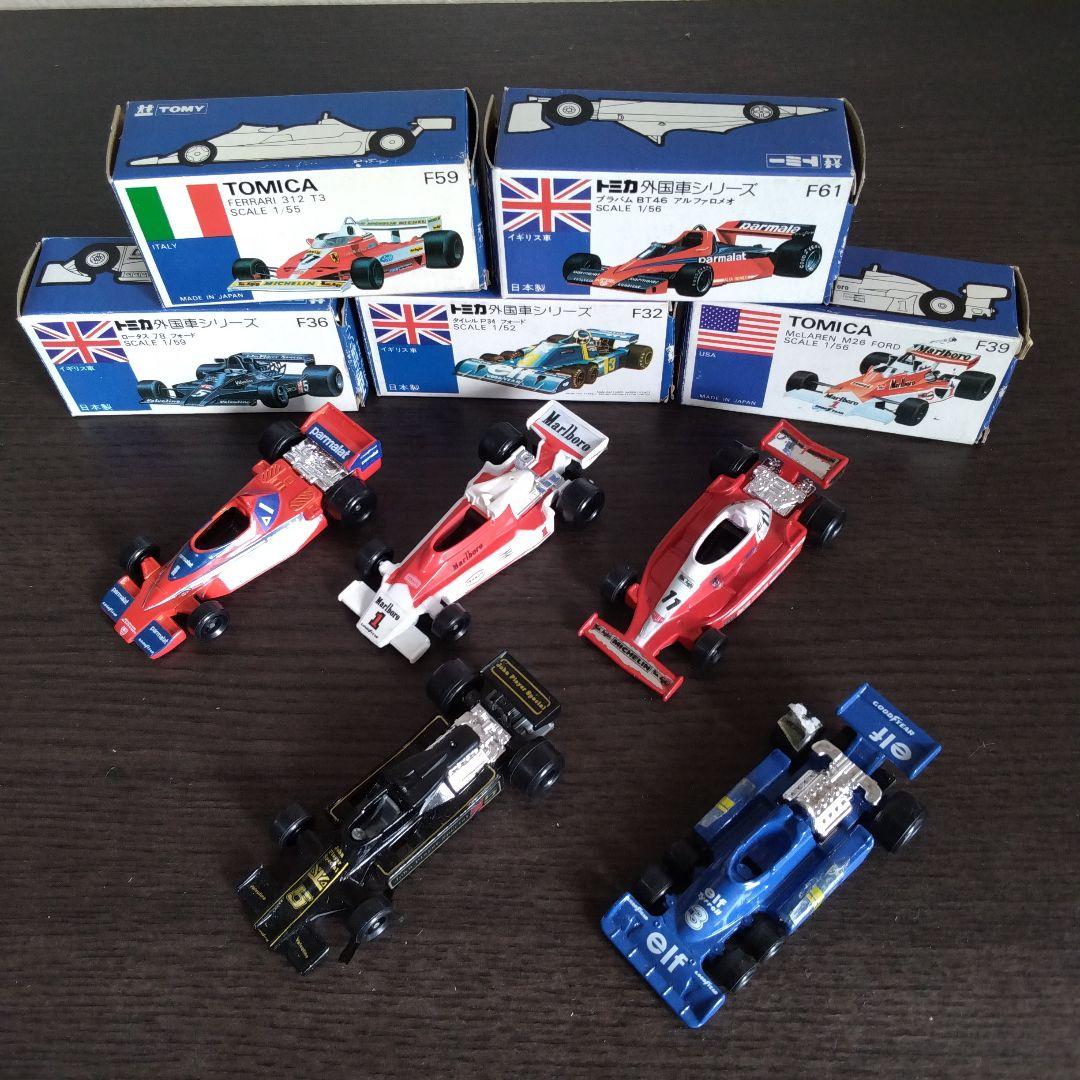 トミカ 青箱ミニカー Ｆ1セット