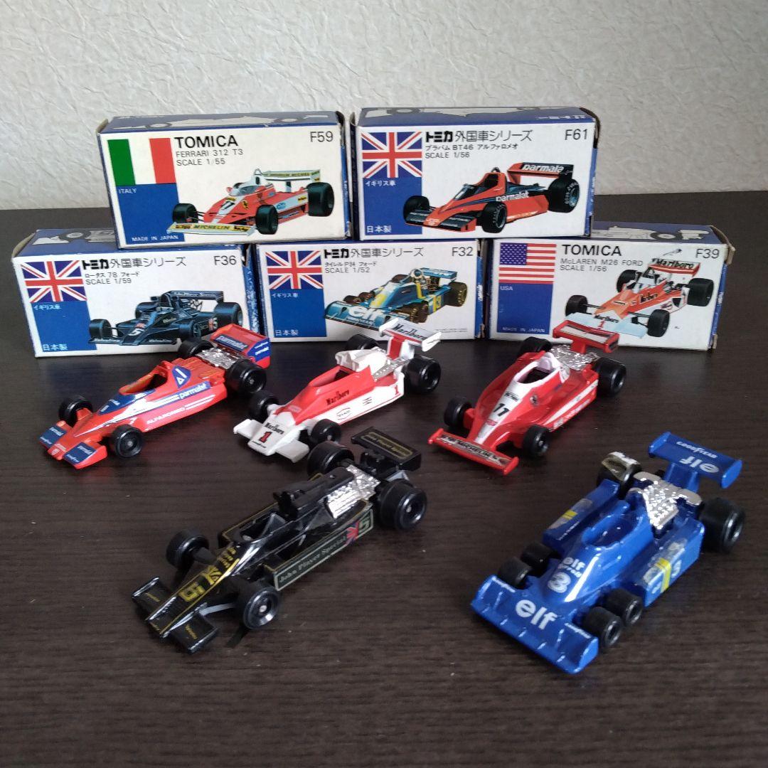 トミカ 青箱ミニカー Ｆ1セット