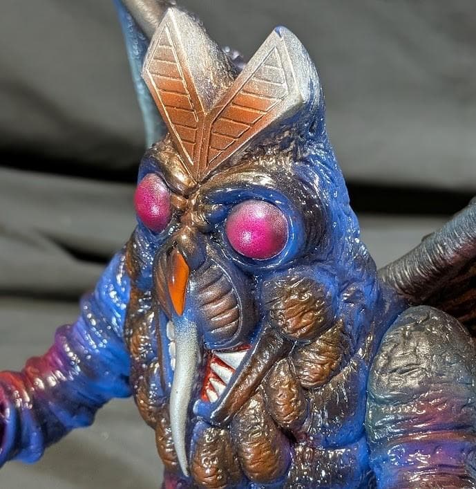 楳図かずお版バルタン星人・羽根つき（フューチャーモデルズ／アートストーム）ソフビ