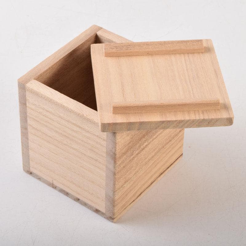 茶道具　硝子工芸　星野工房　義山　切子　蓋置　共箱　C　9072