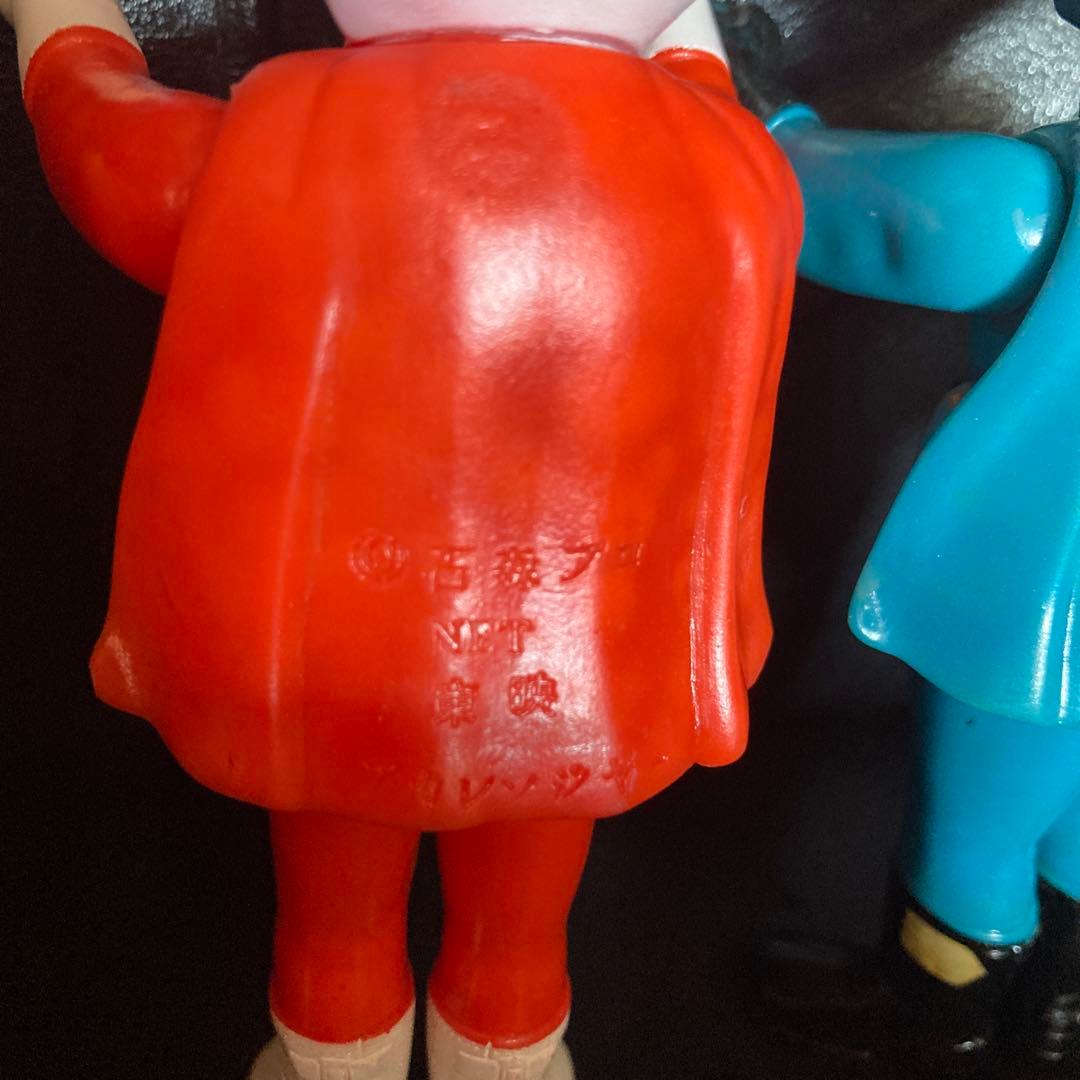 ゴレンジャー　ソフビ　5体　セット　レア　約13センチ　レトロ　当時物