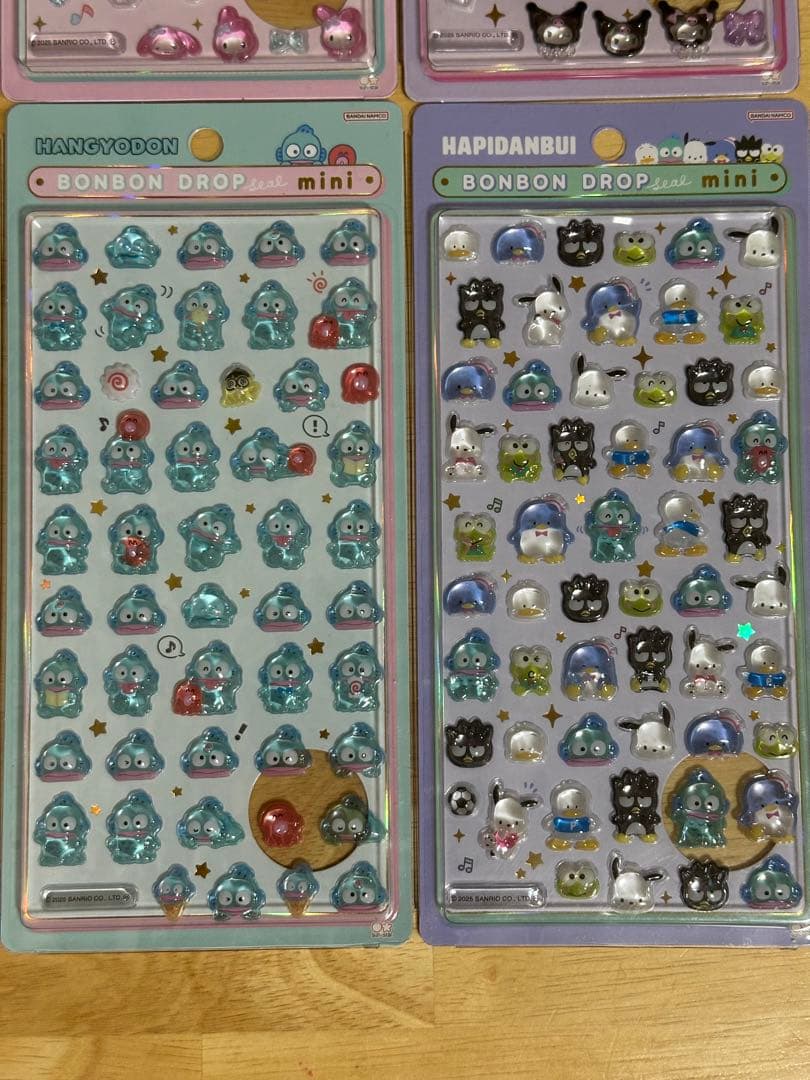 ボンボンドロップシール サンリオミニ セット