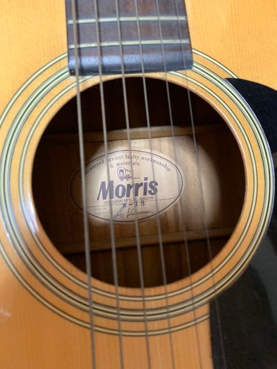 Morris W-18アコースティックギター 美品