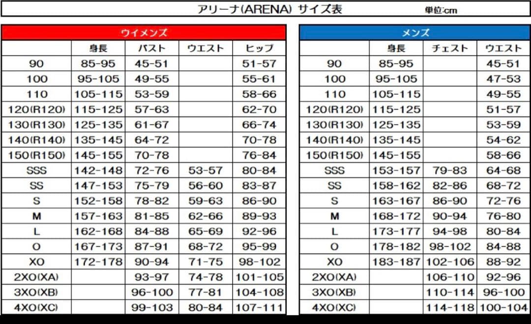 AS6SWM45M arena 競泳水着 黒金 Lサイズ