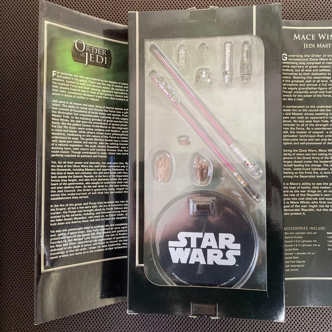 スターウォーズ　12インチフィギュア　メイス・ウィンドゥ　サイドショウ　開封品