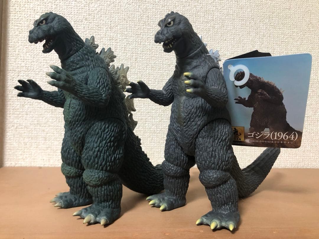 ゴジラ (1964) 2体セット★ゴジラ50周年メモリアルBOX版