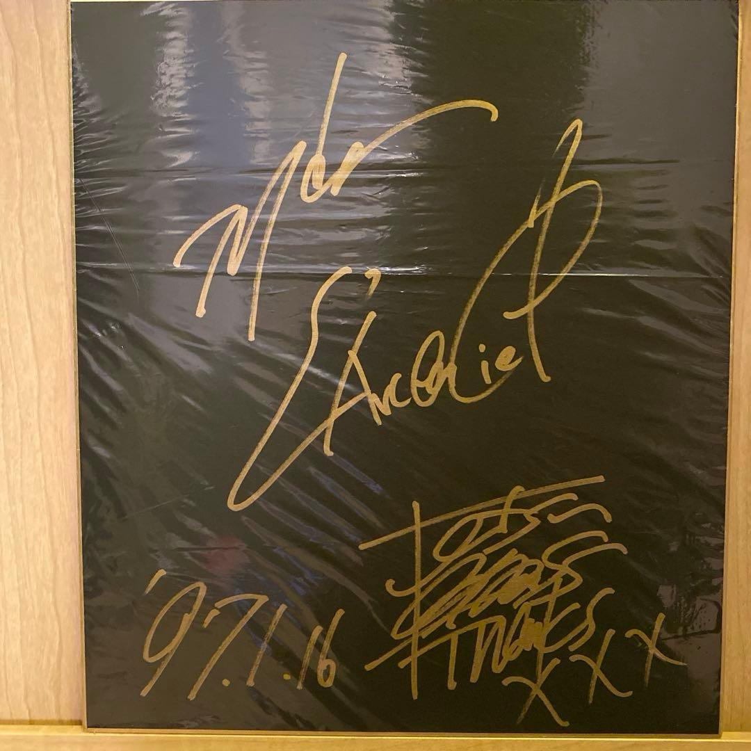 ラルク hyde tetsuya 直筆サイン色紙