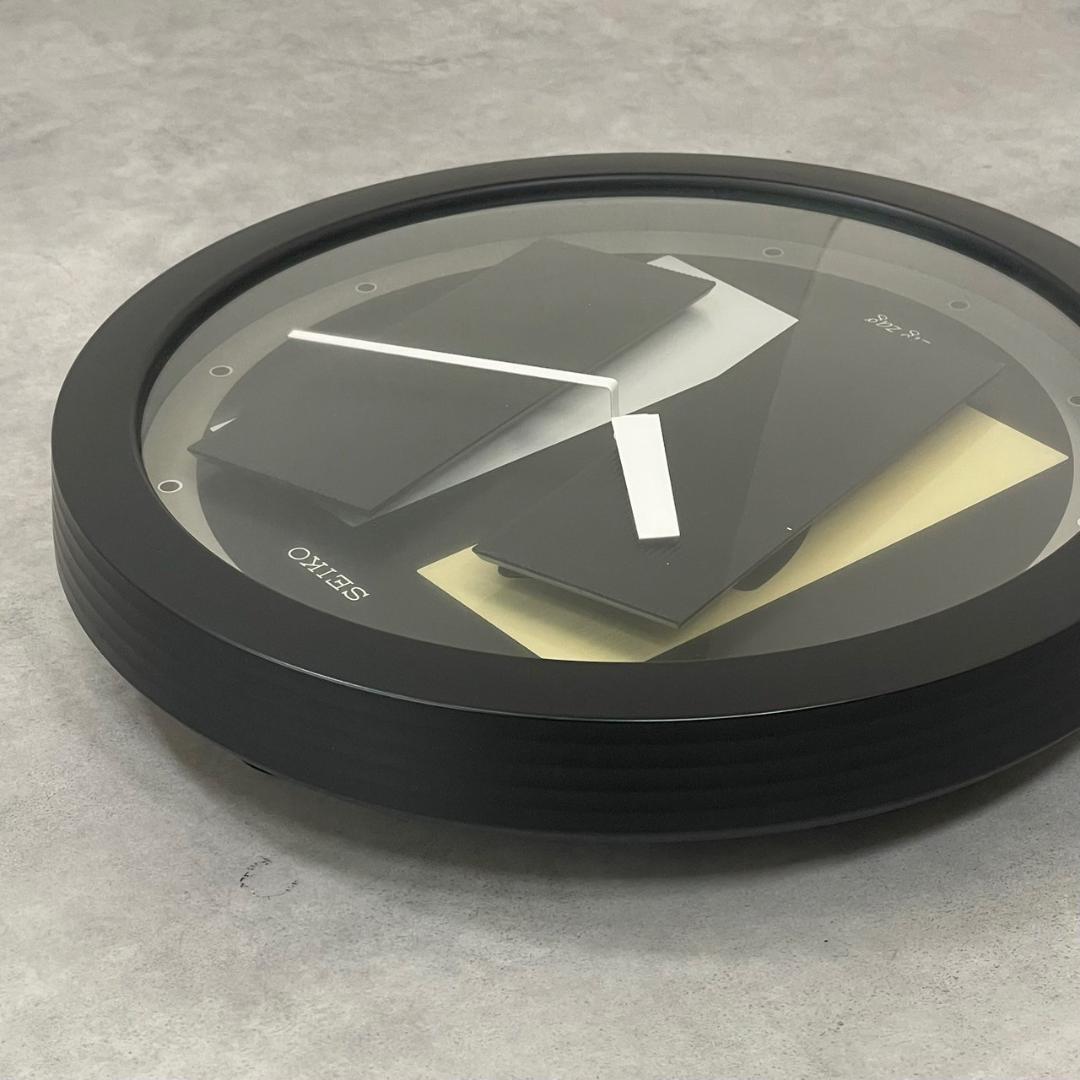 80's SEIKO セイコー ウォールクロック 壁掛け時計 モダン ビンテージ