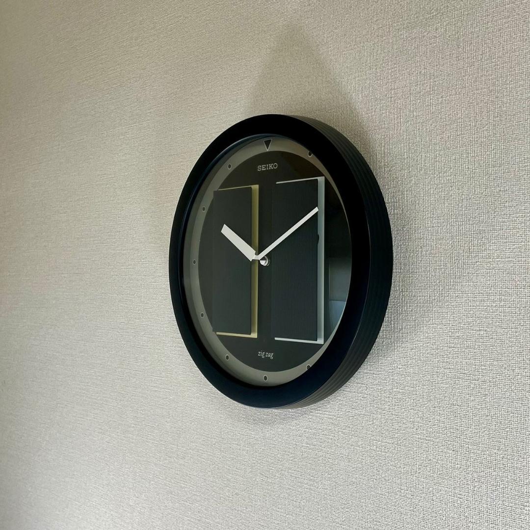80's SEIKO セイコー ウォールクロック 壁掛け時計 モダン ビンテージ