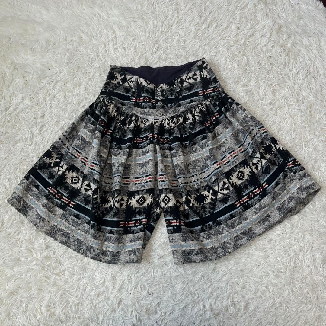 KAPITALキャピタル オルテガ　ネイティブ　ガウチョ　パンツ