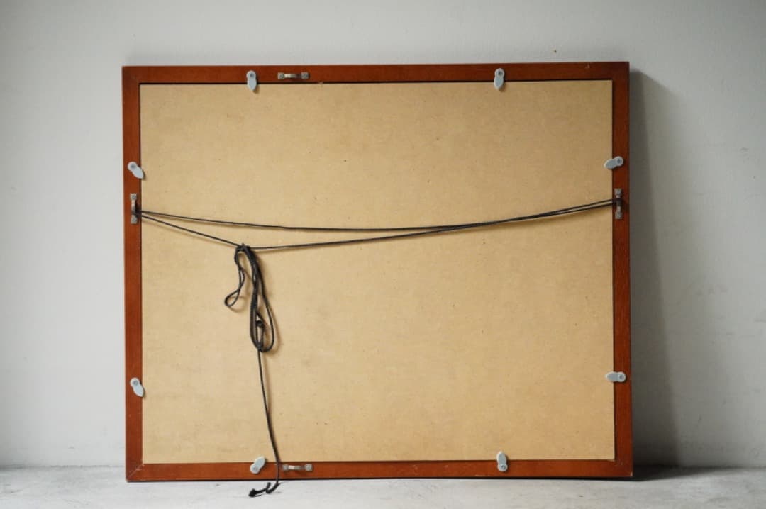 【再掲載】バーナードリーチ 素描 因幡の白兎 うさぎ 色紙 民藝 民芸 みんげい