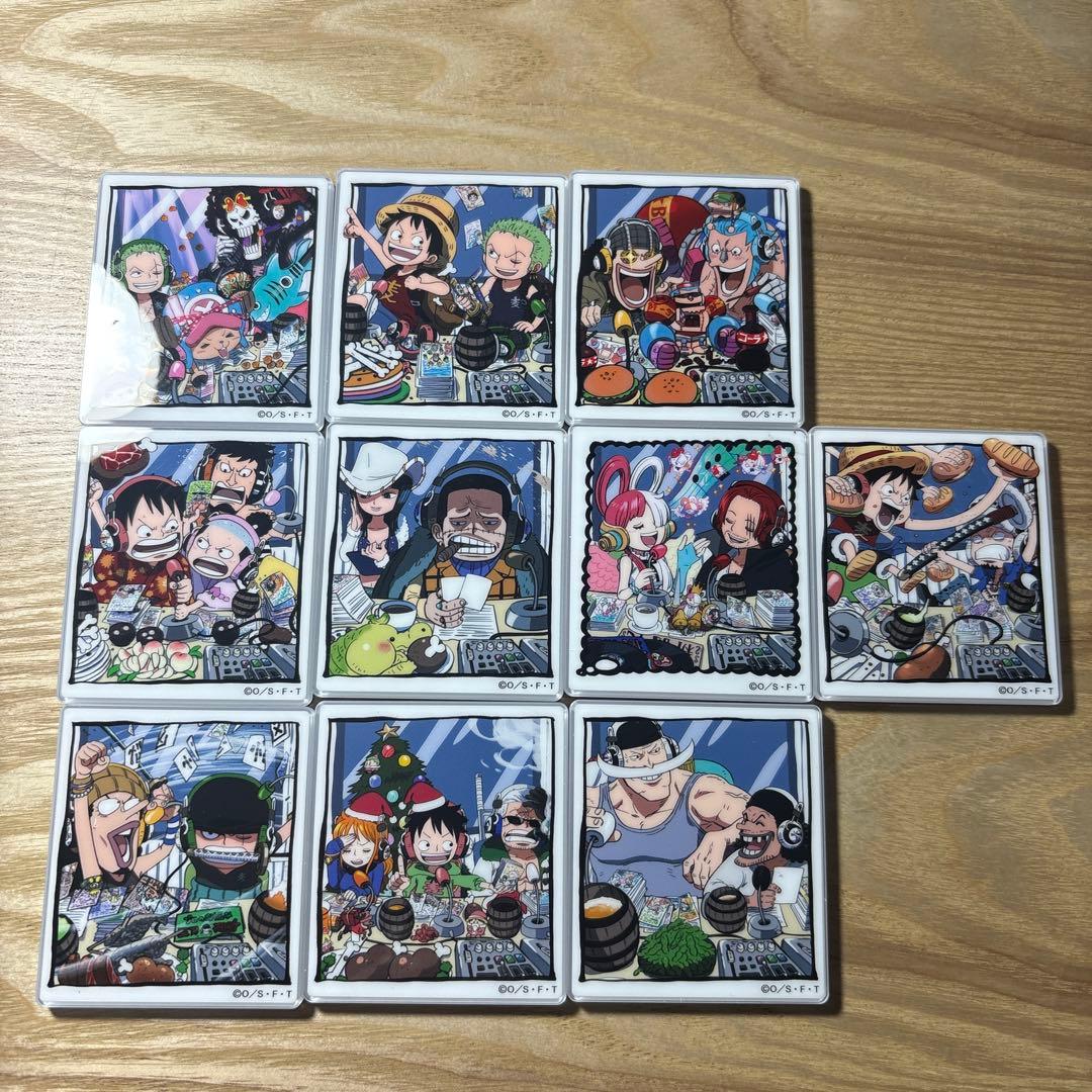 ONE PIECE 麦わらスペーストレーディング10種アクリルマグネットvol2