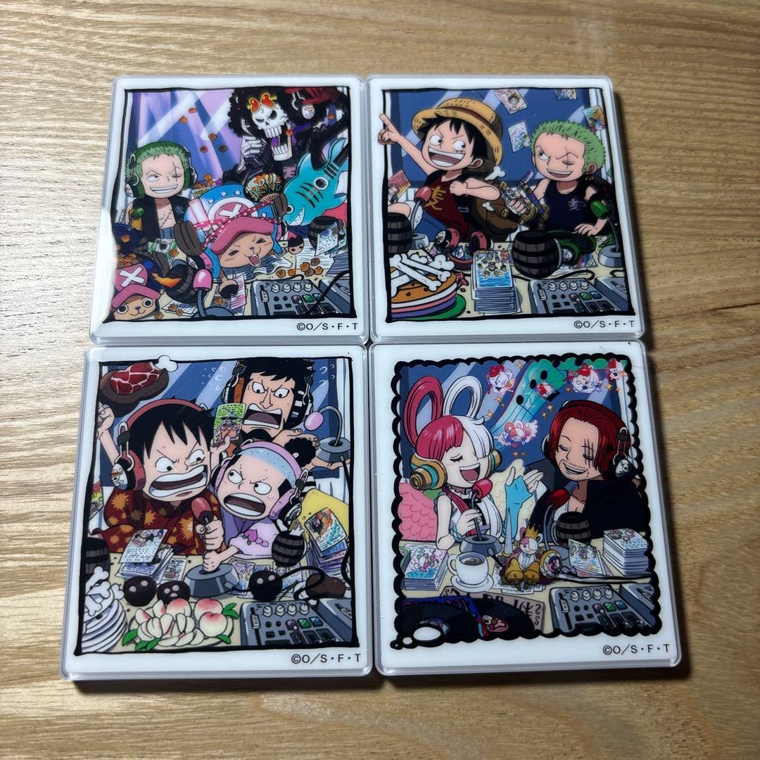 ONE PIECE 麦わらスペーストレーディング10種アクリルマグネットvol2