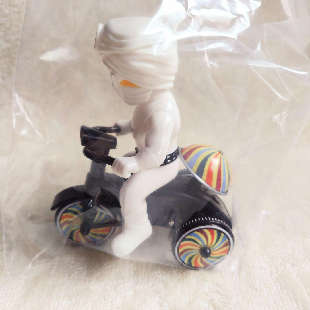 走る三輪車！月光仮面☆元祖昭和ヒーロー ソフビ 蓄光【Kaiju One】新品