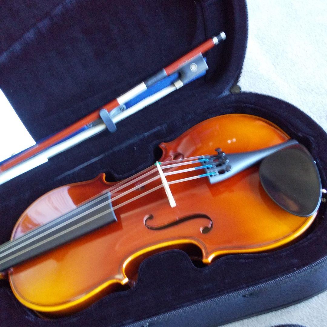 【新品】SUZUKI アウトフィットバイオリン210 3／4 本体 弓 ケース付