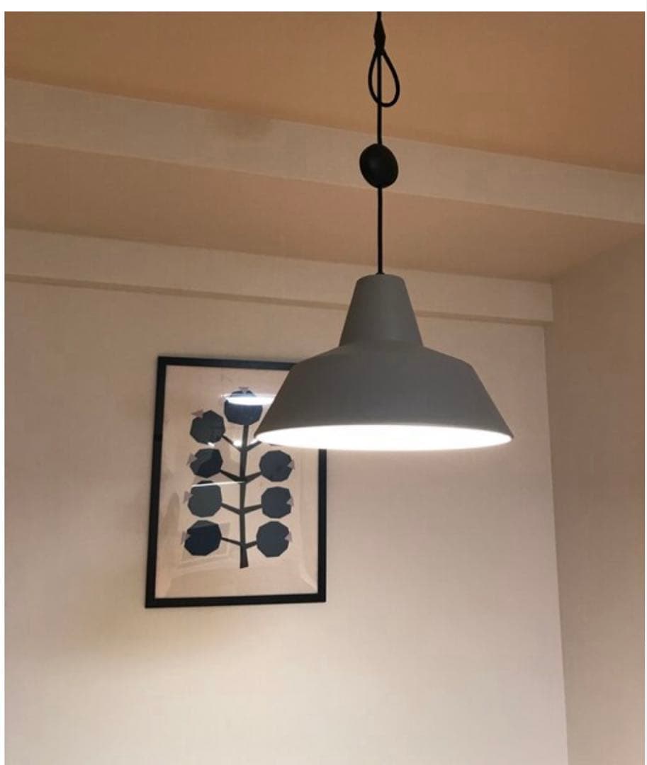 The workshop lamp Lサイズ　グレー別注