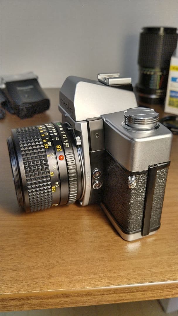 MINOLTA SRT 101 フィルム一眼レフカメラ　付属品多数