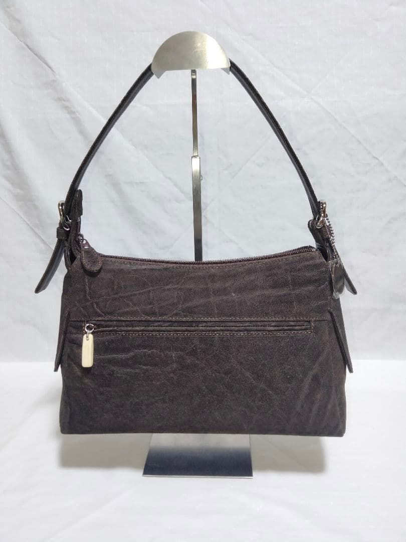 未使用 JRA認定品 象革 エレファント レザー ワンショルダー フォーマル