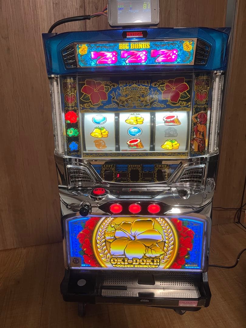 沖ドキ　不要機、液晶データカウンター付き　引き取り限定