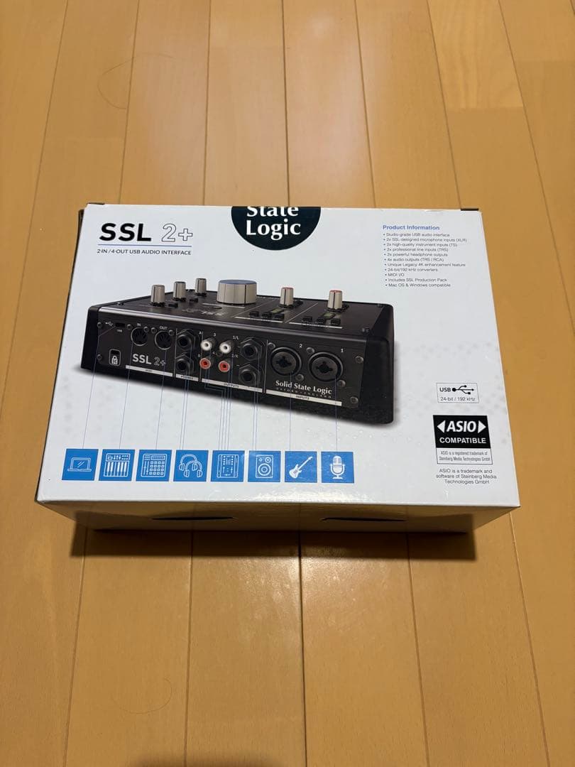 (新品同様)Solid State Logic SSL 2+ インターフェイス