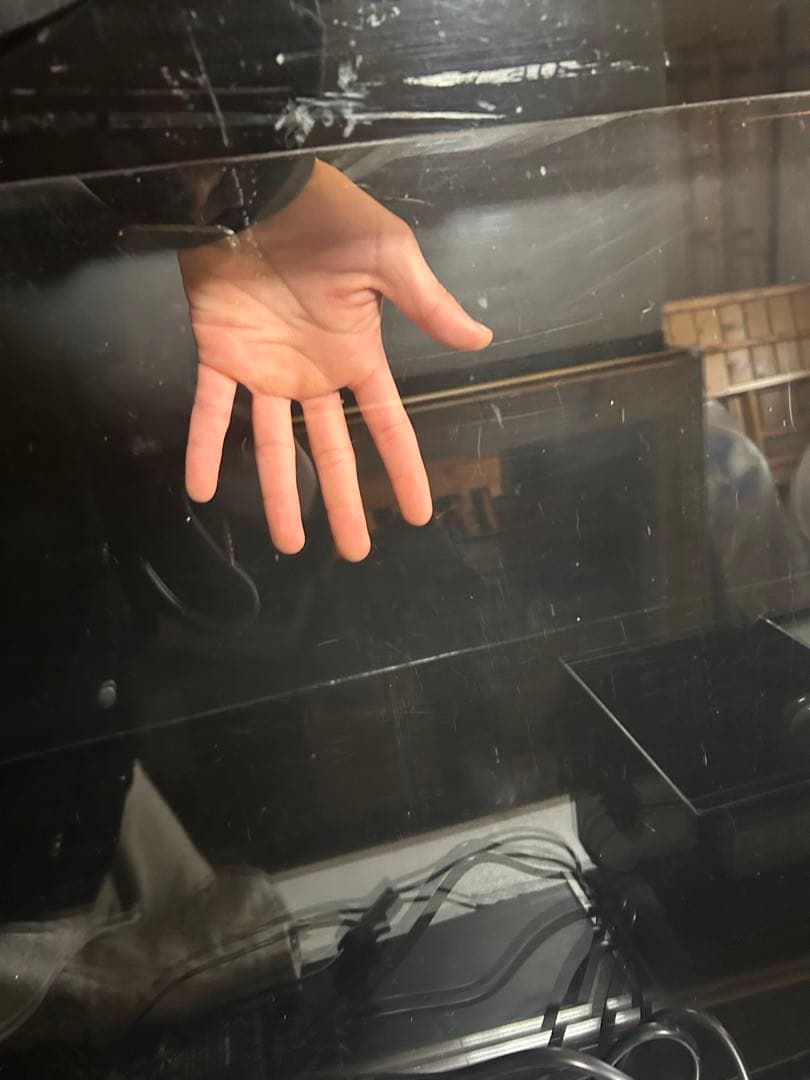 1500×600×550 アクリル水槽 上部フィルターセット蓋付き