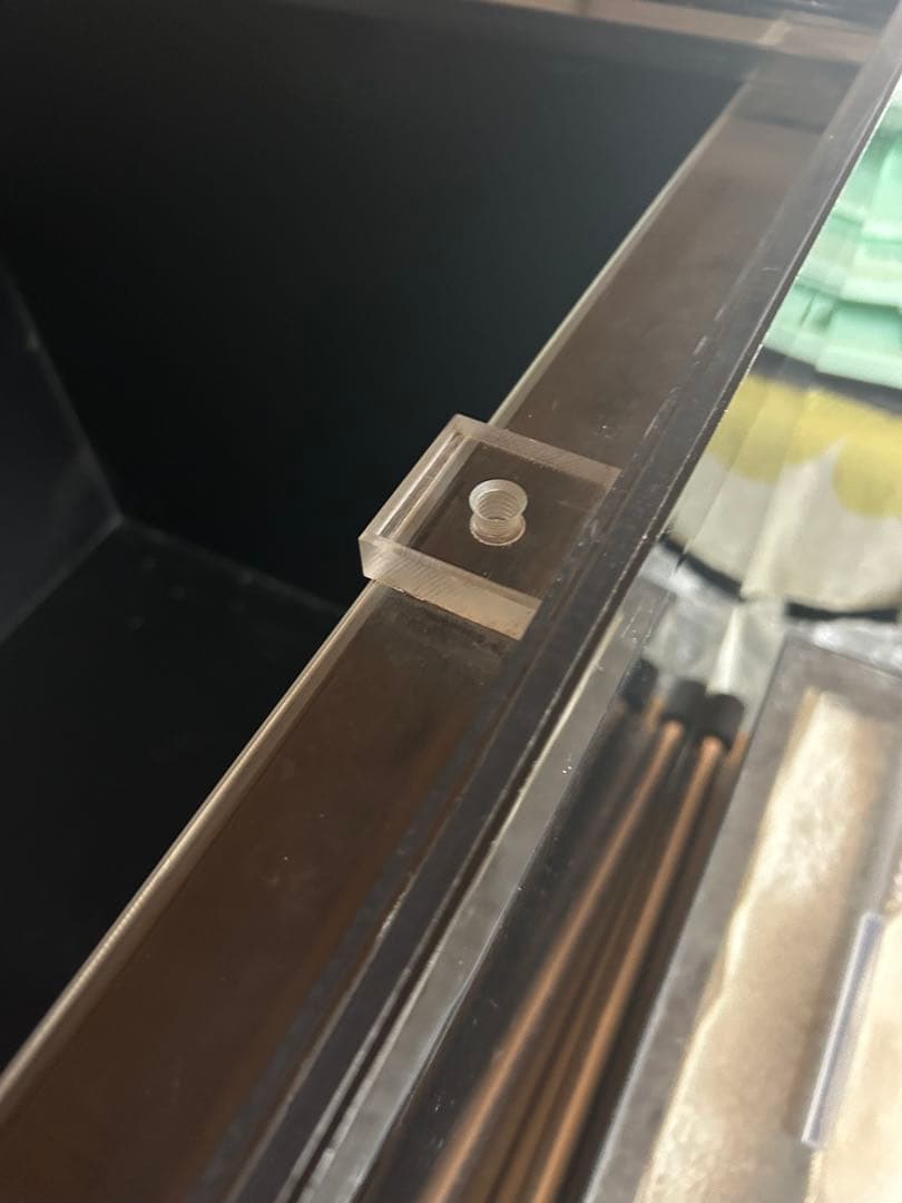 1500×600×550 アクリル水槽 上部フィルターセット蓋付き