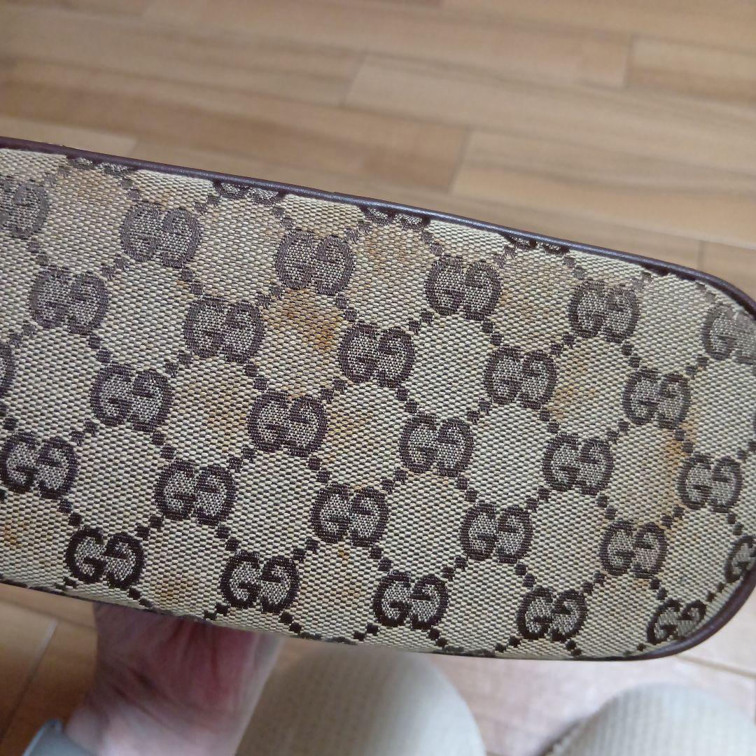 GUCCI グッチ　アクセサリーポーチ キャンバス他　GG ミニハンドバッグ