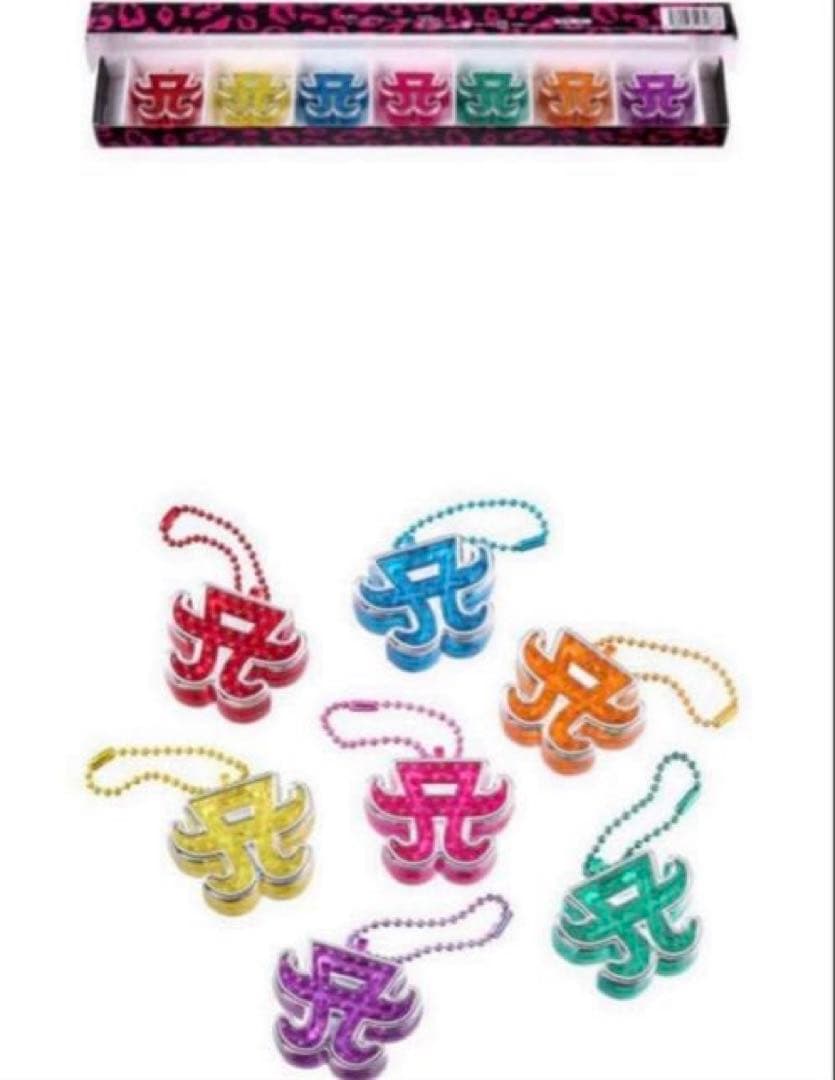 ［新品］浜崎あゆみ A CHARM LIGHT 7色BOX＋レインボー セット