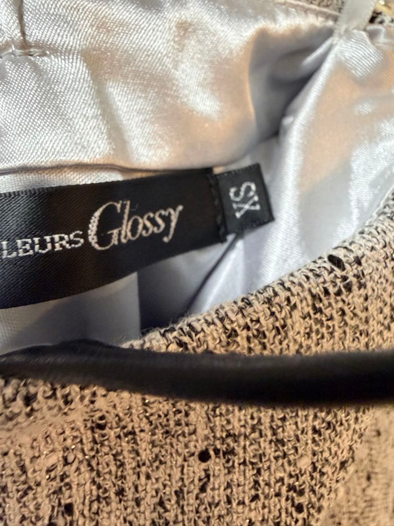 ROBE de FLEURS Glossy Sサイズ グレー・ブラック