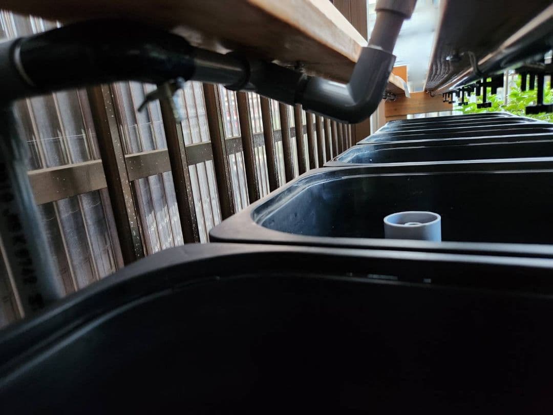 【送料込み】めだか　オーバーフロー型ブリード(育成)台　セット　メダカラック