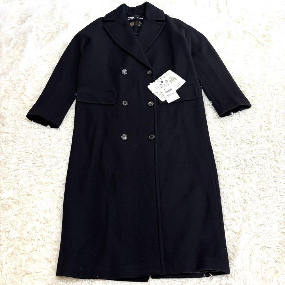 【新品未使用品】ZARAザラ MANTECOマンテコ ダブルチェスターコート