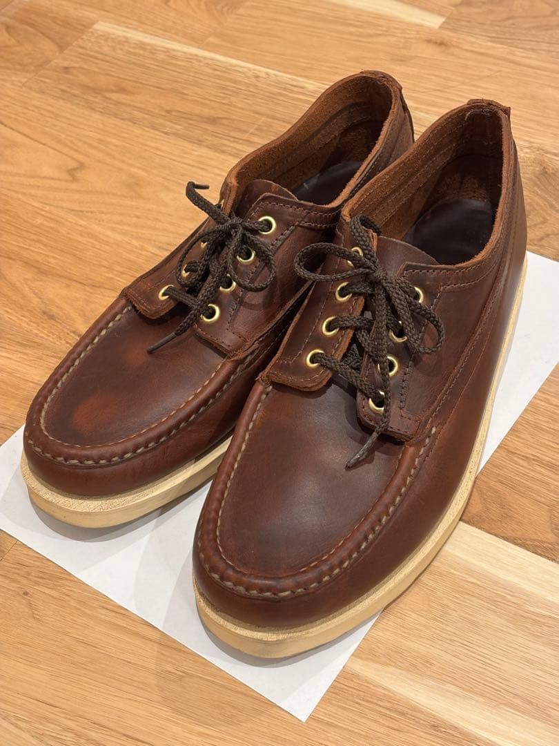 【美品】ラッセルモカシン　ヒューロンモカシン　ビブラムソール　8E