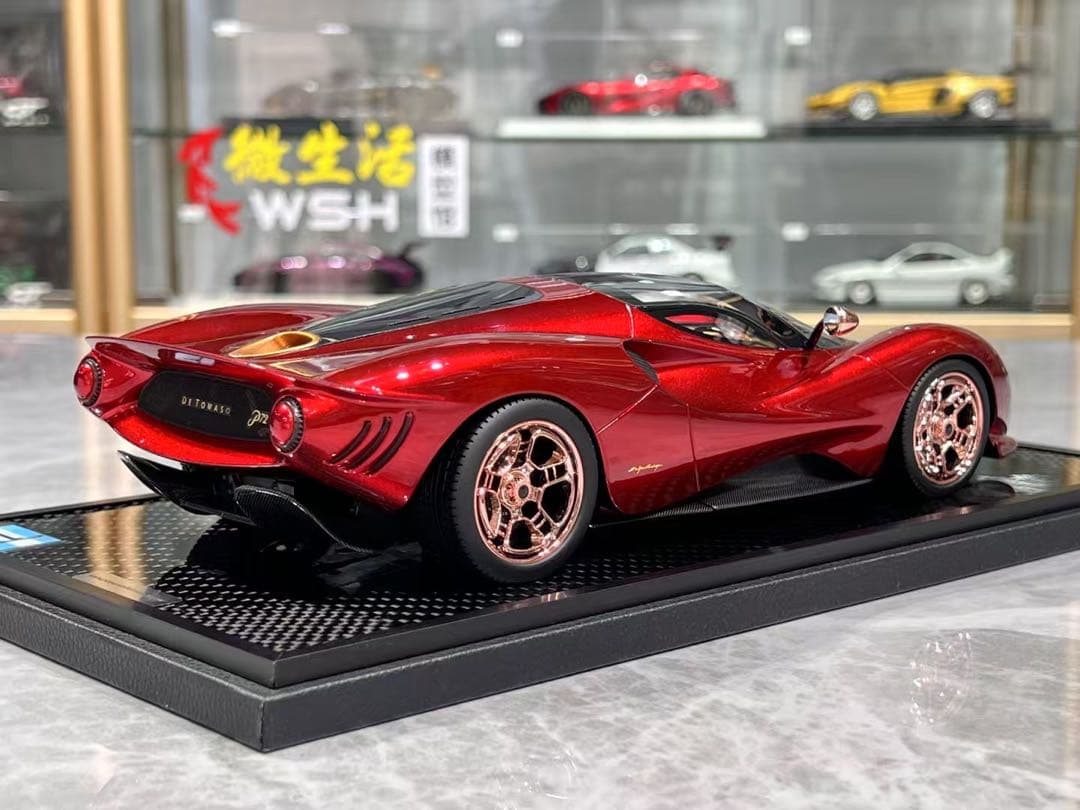 新品 peako ピーコ 1/18 デ・トマソ P72 2025 ミニカー