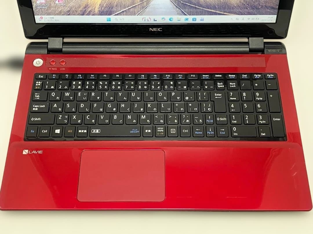 NECノートパソコン Celeron/8GB/新品SSD/Windows11