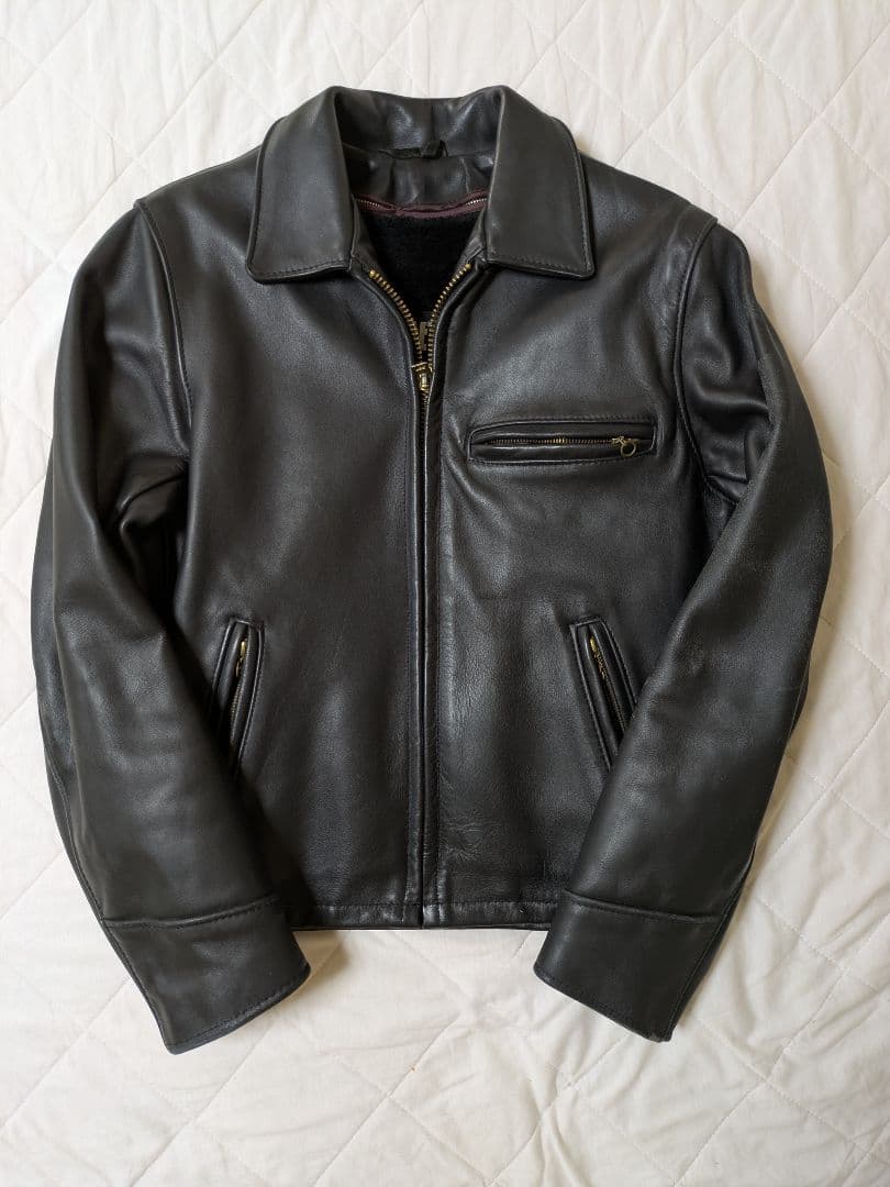 SCHOTT ショット AT101 シングルライダース サイズ34 USA製