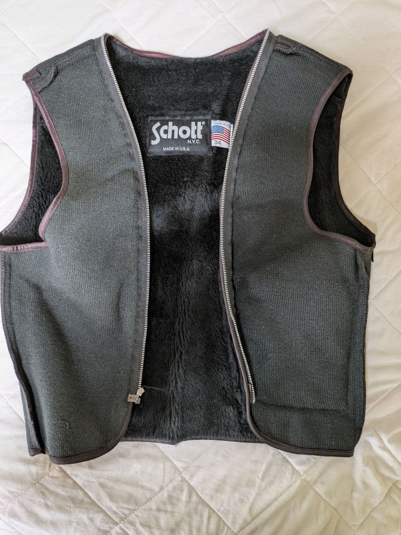 SCHOTT ショット AT101 シングルライダース サイズ34 USA製