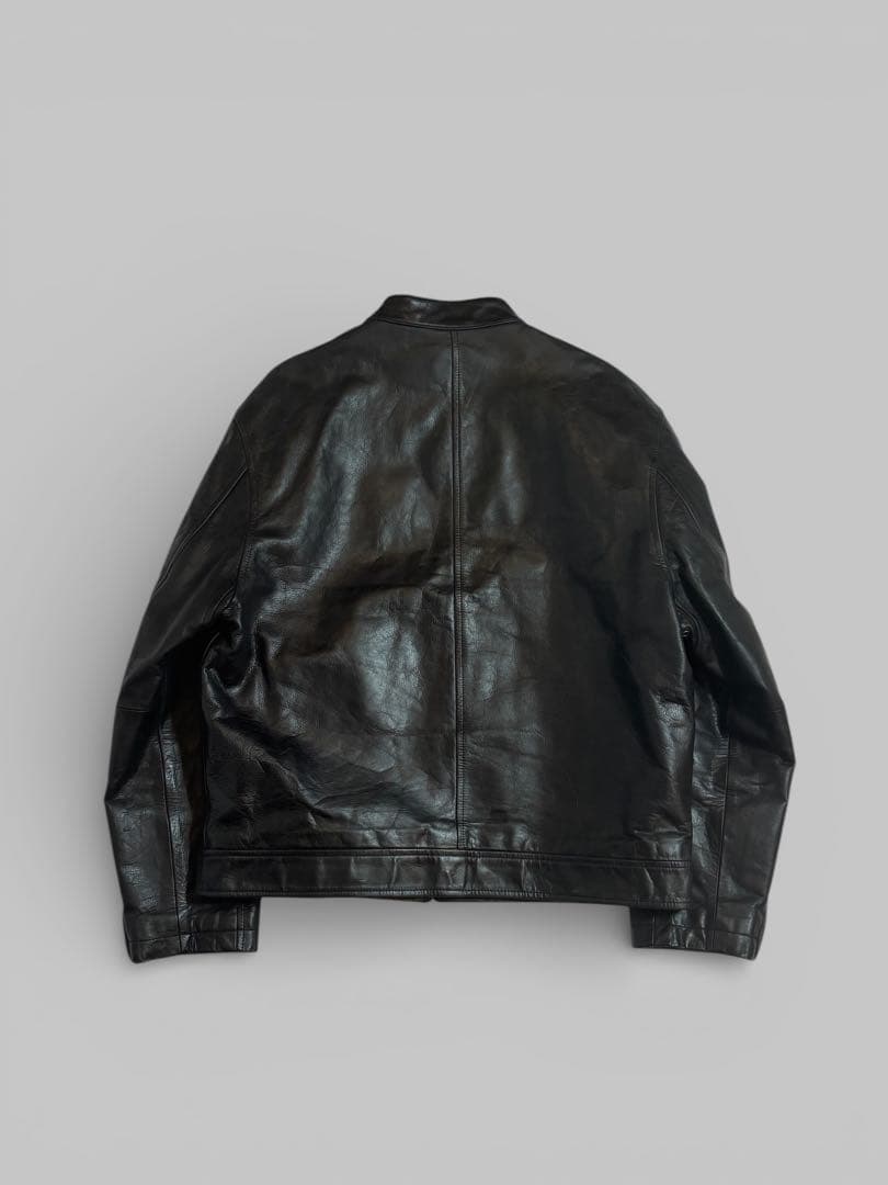 ジャケット・アウター old gap single riders cow leather jacket