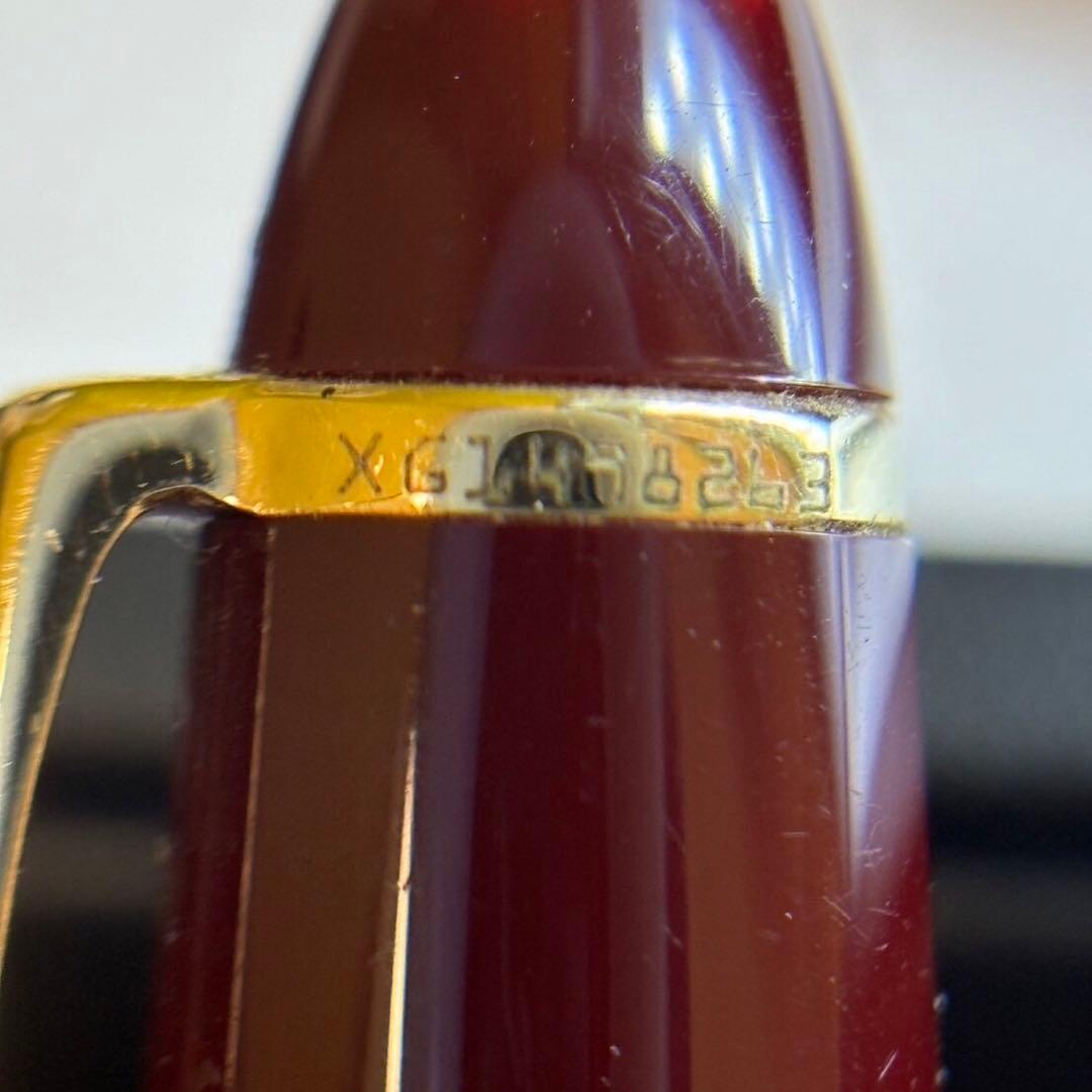 モンブラン　万年筆　144 マイスター　バーガンディ　ボルドー