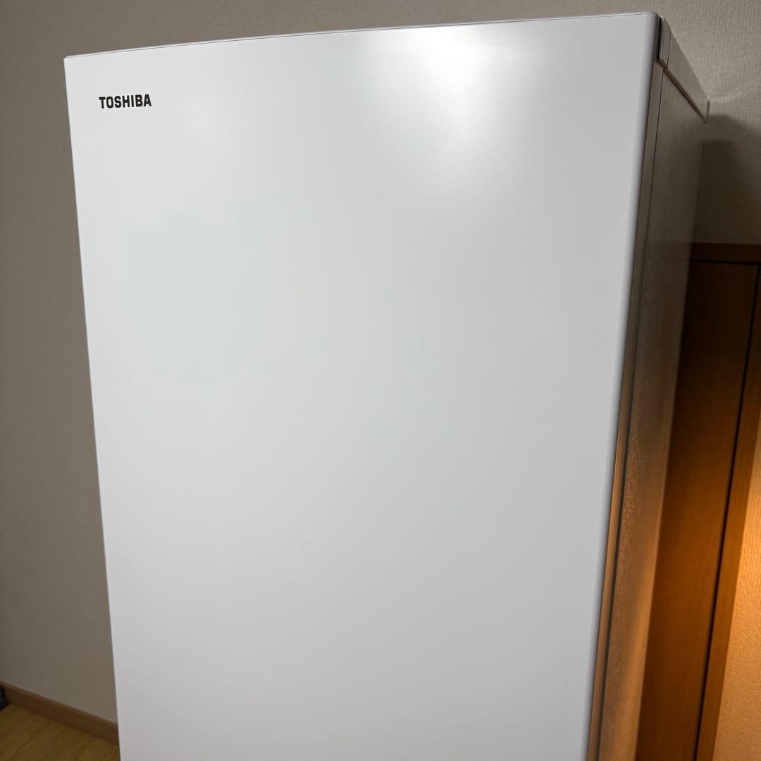 2024年式 冷蔵庫 一人暮らし 二人暮らし 単身用 保証付 東芝 未使用に近い