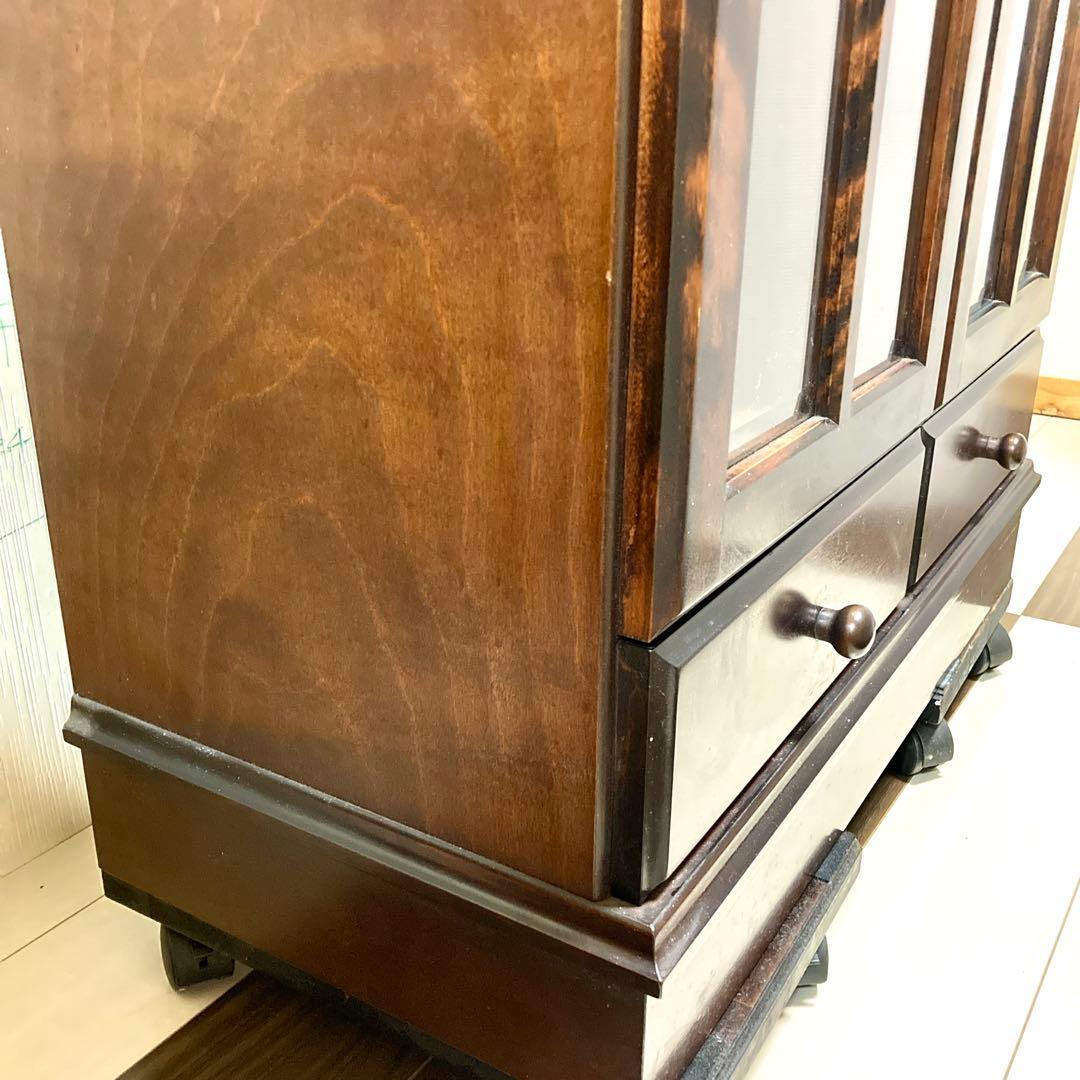 【値下げ中✨】北海道民芸 樺 樺材 無垢 本棚 書棚 キャビネット 書斎