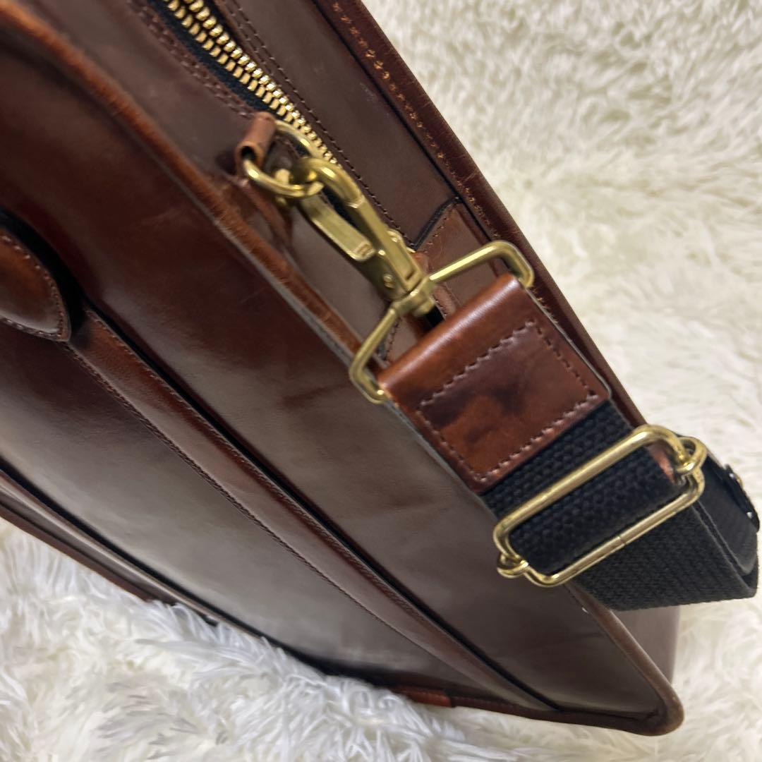 【美品】THE WARMTHCRAFTS ホースハイド　2way バッグ