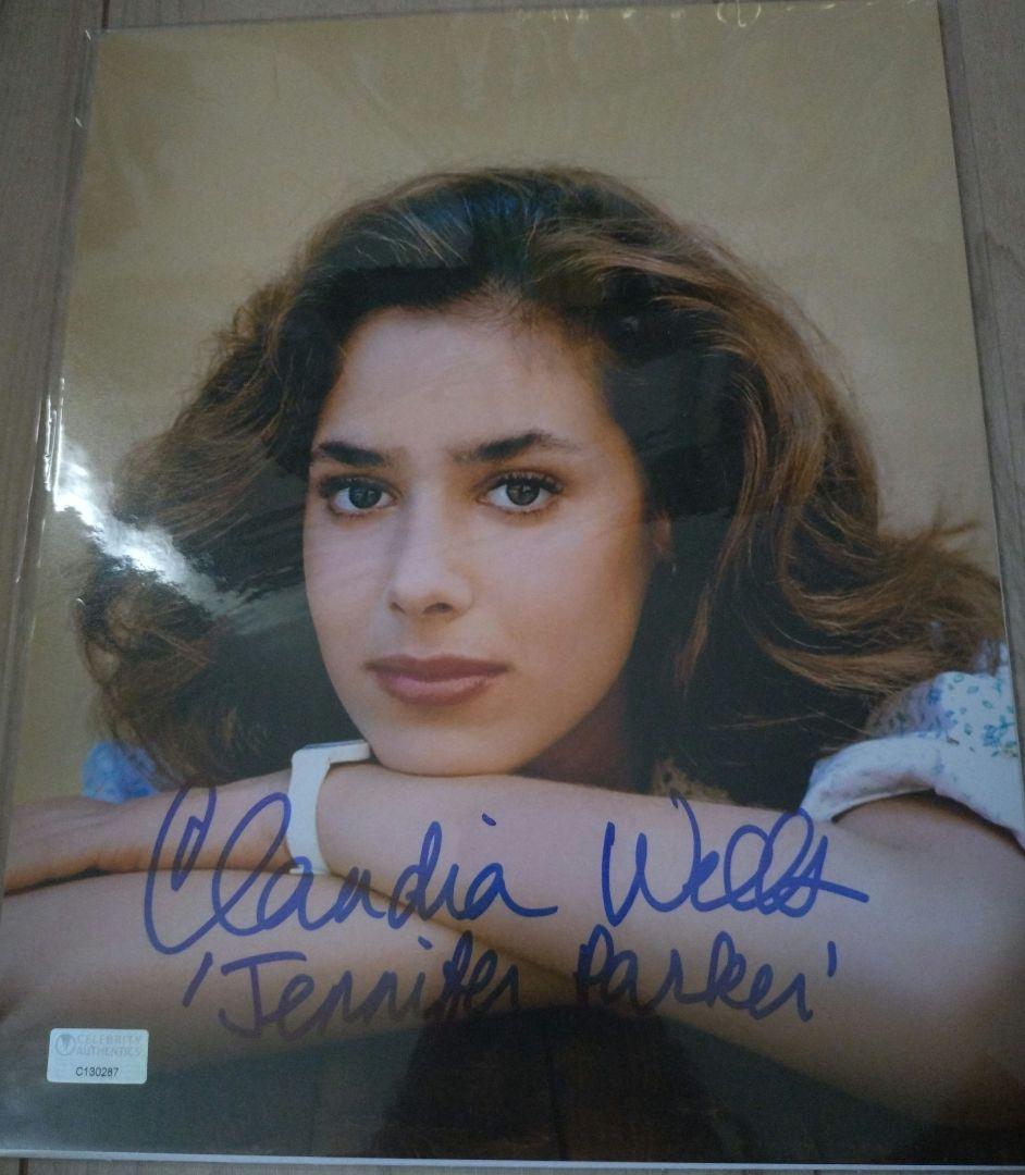 クラウディア（クローディア）ウェルズ　直筆サイン　8×10インチ 東京コミコン