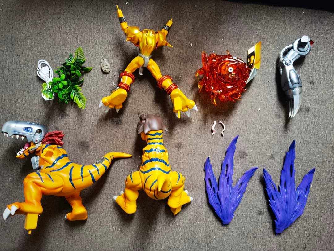 デジモン GD-STUDIO グレイモン ティラノサウルスの進化 フィギュア