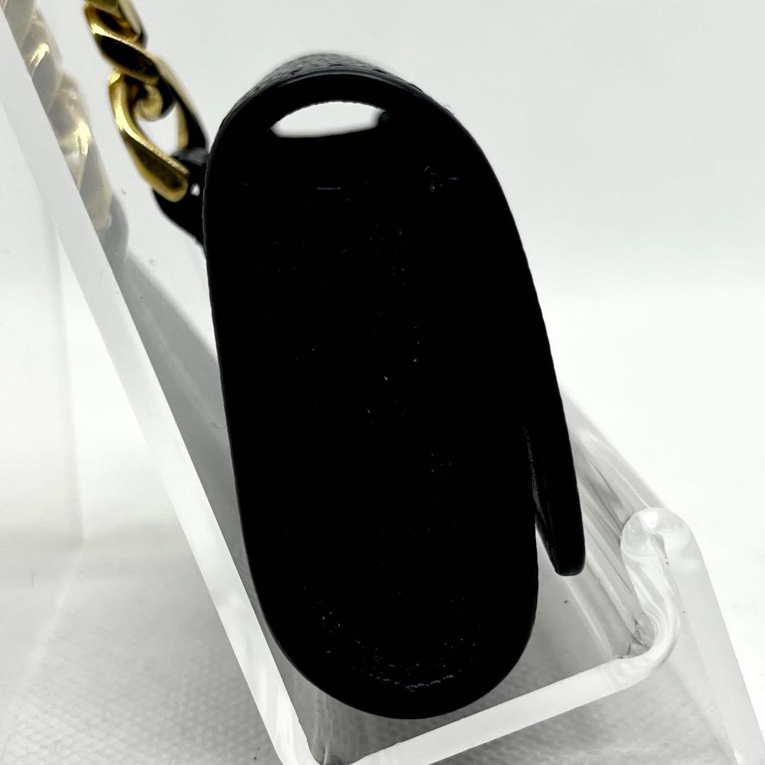 未使用級/現行✨バーバリー TB AirPods Pro ケース 本革 チェーン