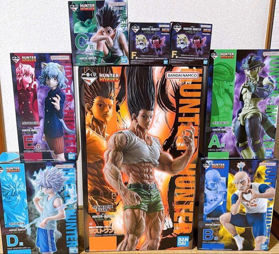 一番くじ ハンターハンター ラストワン A B C D E F コンプ セット