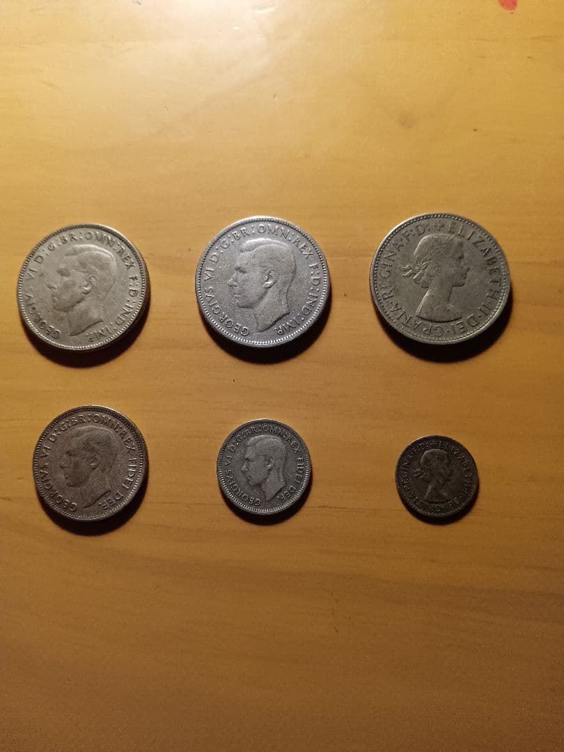 オーストラリア銀貨セット（0.500銀）