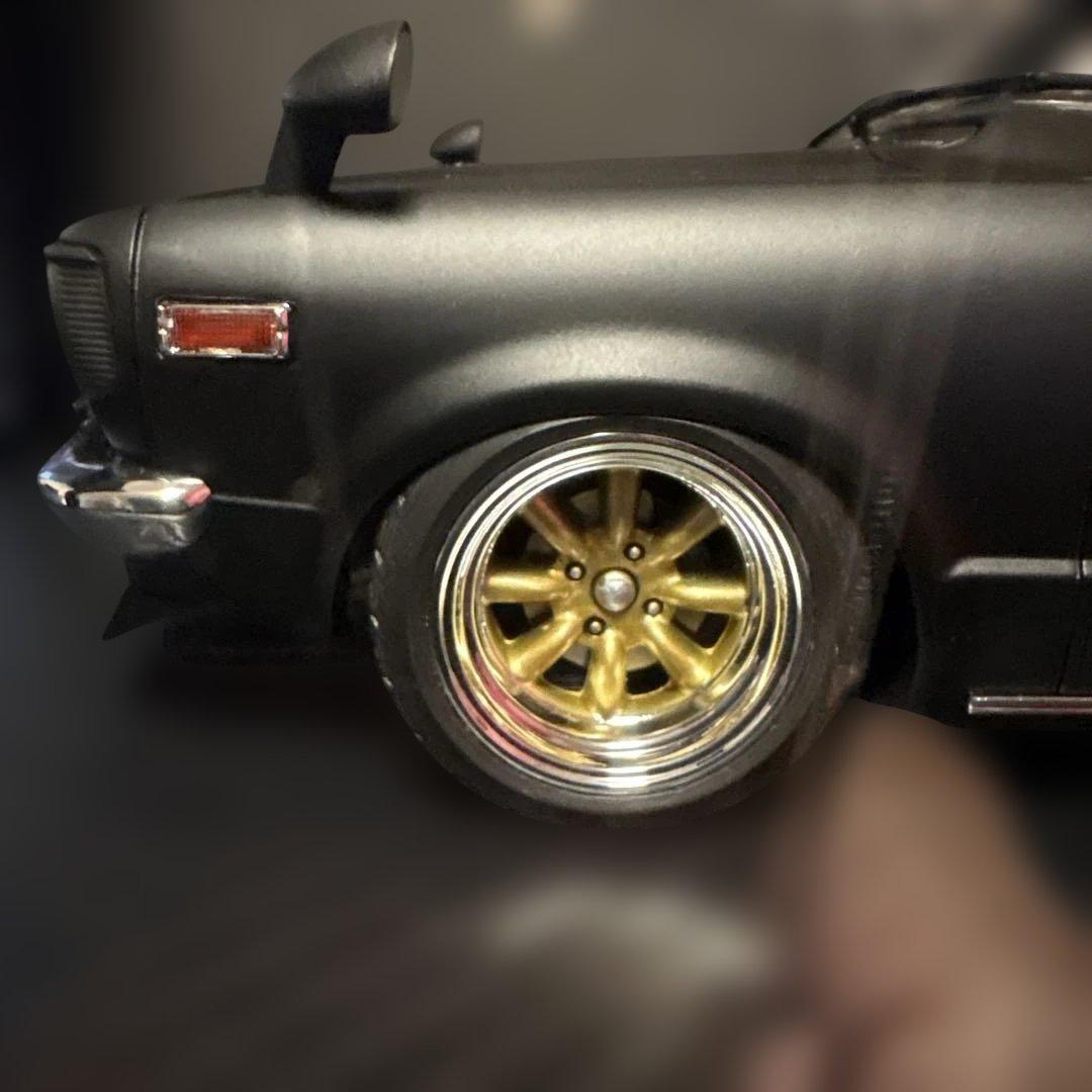 ヤーシン ignition1/18 マツダ　サバンナS124A ブラック